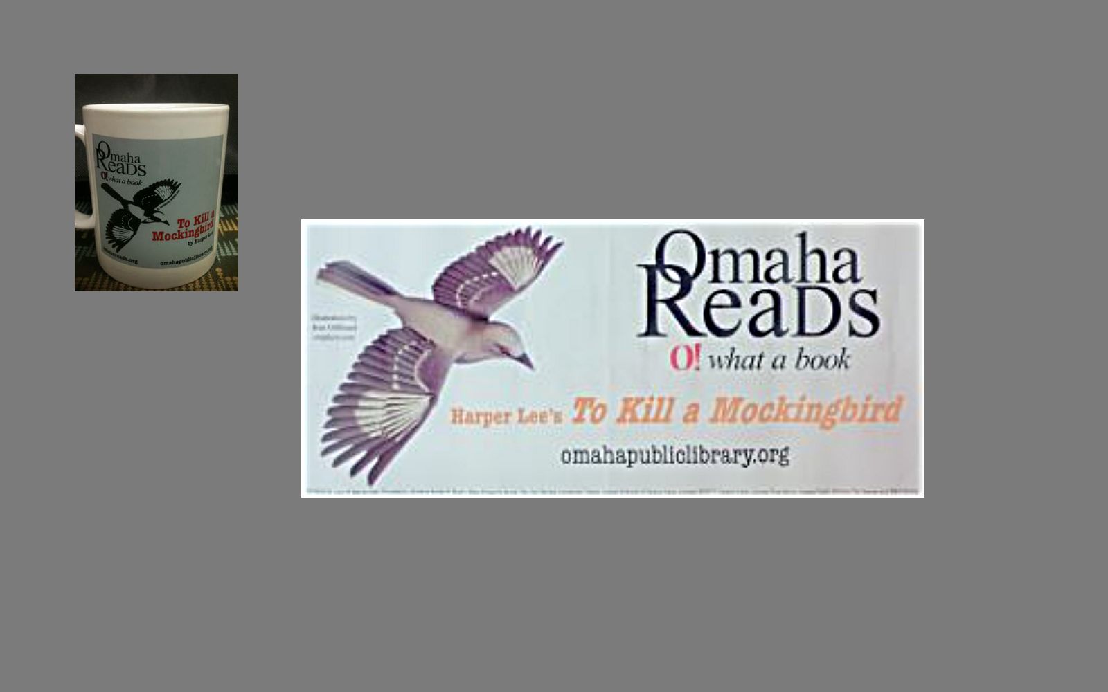 The Songbird ReMix Mockingbird was featured in the Omaha Reads: To Kill a Mockingbird promotion